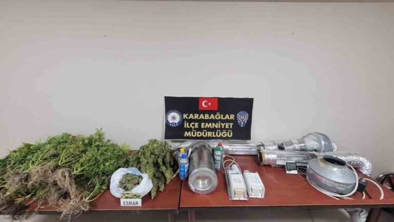 İzmir’de uyuşturucu operasyonu: 1 tutuklama