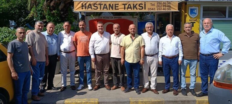 Başkan Erkan Özkan’a bayramda baklavalı börekli sürpriz