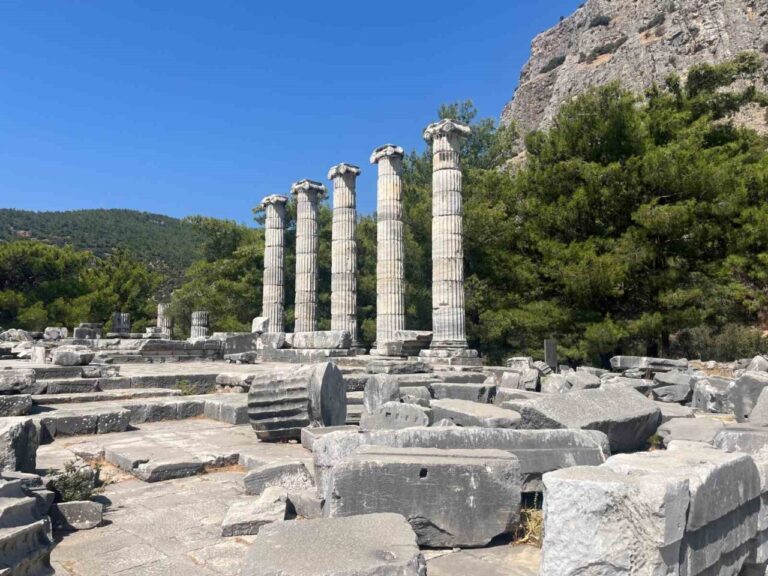 Antik Kent Priene’nin kalıcı dünya miras listesine girmesi için kararlı adımlar atılıyor