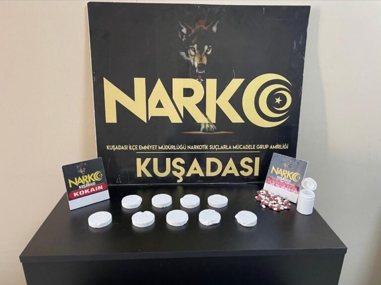 Kuşadası’nda uyuşturucu operasyonu: 2 tutuklama