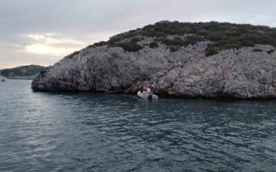 Bodrum’da bot kayalıklara çarptı: 4 yaralı