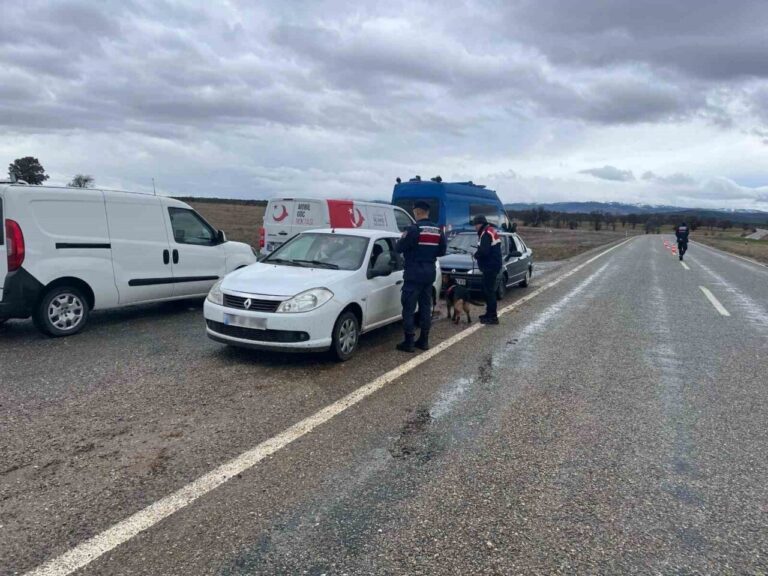 Uşak’ta düzensiz göçle mücadelede 351 göçmen ve 114 araç denetlendi