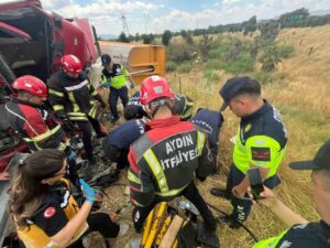 Aydın’da trafik kazası: 1 ölü