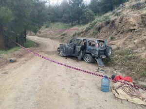 Karacasu’da trafik kazası: 1 ölü 2 yaralı