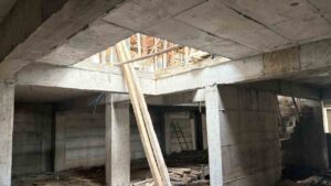 Kütahya’da inşaatta iskele çöktü: 4 işçi yaralandı