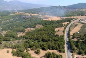 Seydikemer’deki orman yangını kontrol altına alındı