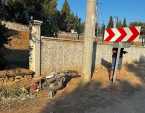 Askerden yeni dönen genç motosiklet kazasında hayatını kaybetti