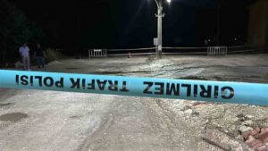 Burdur’da şiddetli yağış sonrası köprüde çökme meydana geldi